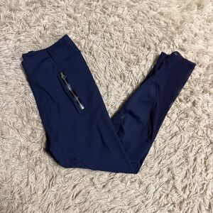 Women’s XL Blue Euphoric Equestrian Knee Patch Horseback Riding Breeches